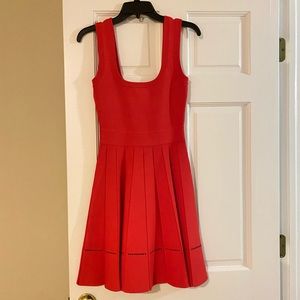 Hervé Léger Red Mini Dress